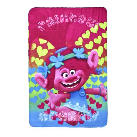 Trolls Poppy Fleece Blanket £7.99